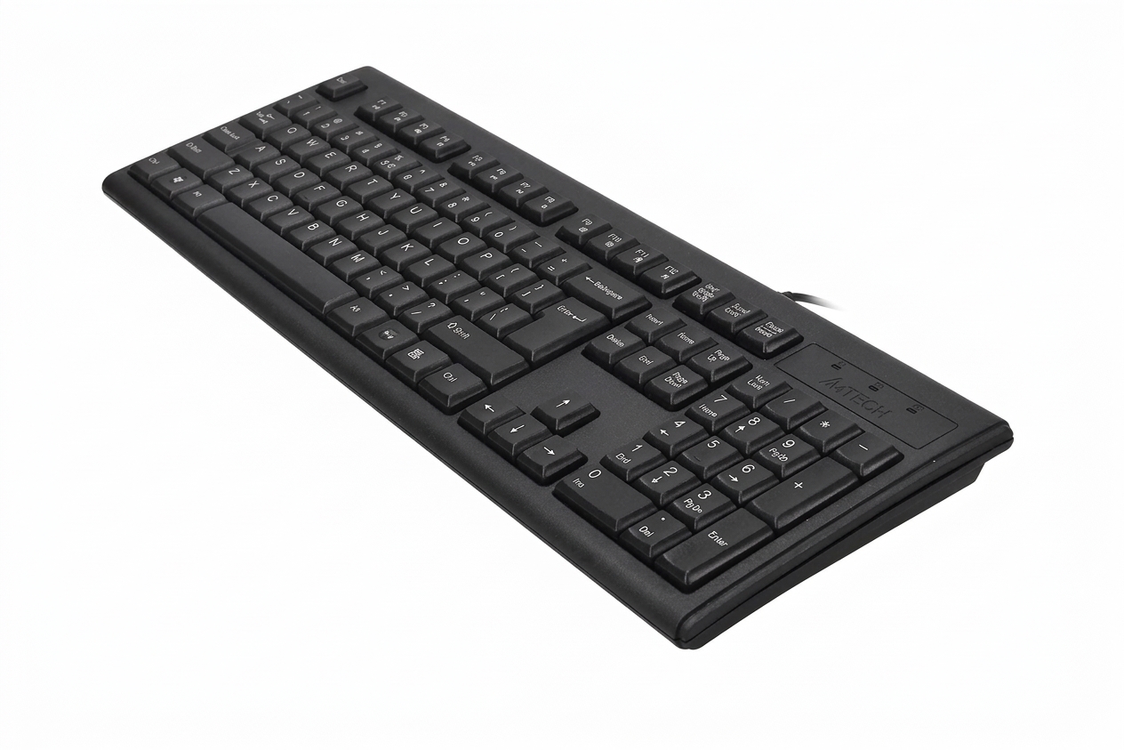 A4Tech KR-83 ComfortKey Wired Keyboard - New Keyboard - Image 2