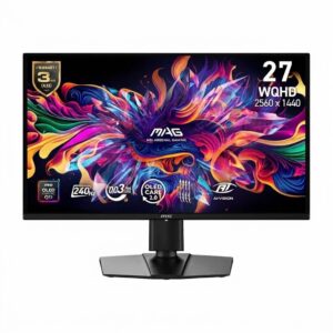 MSI MAG 274QP QD-OLED X24 WQHD 26.5 Inch - New Gaming Monitor