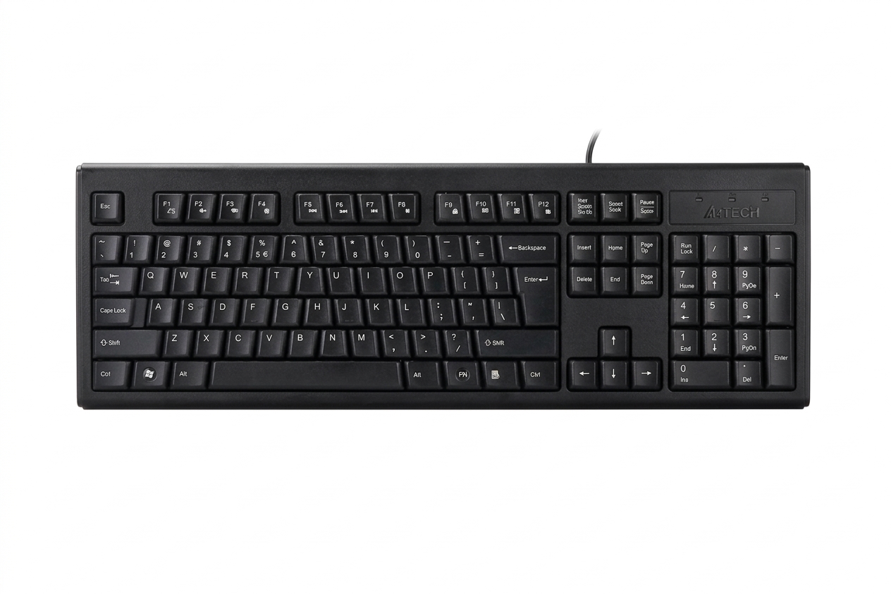 A4Tech KRS-83 Natural_A Wired Keyboard - New Keyboard