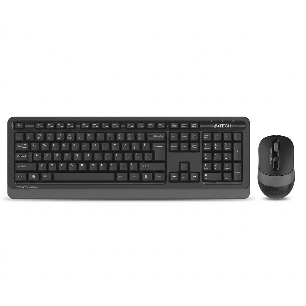 A4Tech Fstyler FG1010 Wireless Keyboard Mouse Set - New